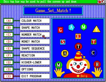 Game Set Match screen shot game playing